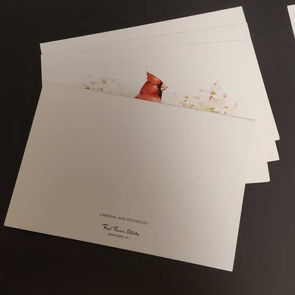 Cards 9 Red Farm Studio Cardinal and Dogwood - Picture 5 of 6